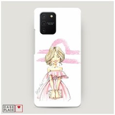Чехол Пластиковый Samsung Galaxy A91 Весы образ Case Place