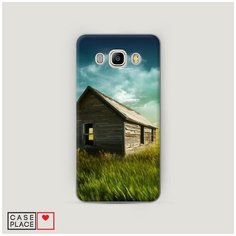 Чехол Пластиковый Samsung Galaxy J7 2016 Домик в поле Case Place