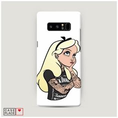 Чехол Пластиковый Samsung Galaxy Note 8 Белоснежка в татуировках Case Place