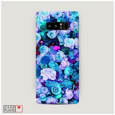 Чехол Пластиковый Samsung Galaxy Note 8 Цветочный ковер Case Place