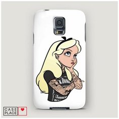 Чехол Пластиковый Samsung Galaxy S5 Белоснежка в татуировках Case Place