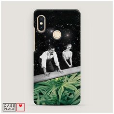 Чехол Пластиковый Xiaomi Redmi Note 5/Note 5 Pro Ковер самокрут Case Place