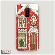 Чехол Пластиковый Samsung Galaxy A6 Plus Пряничный домик Case Place