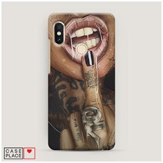 Чехол Пластиковый Xiaomi Redmi Note 5/Note 5 Pro Девушка с татуировками Case Place