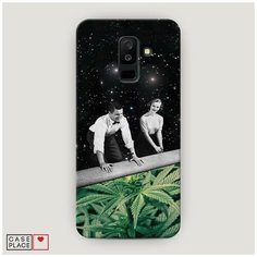 Чехол Пластиковый Samsung Galaxy A6 Plus Ковер самокрут Case Place