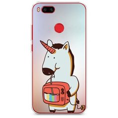 Силиконовый чехол "Единорог и телевизор" на Xiaomi Mi A1 / Сяоми М1 А1 Case Place