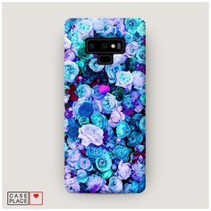 Чехол Пластиковый Samsung Galaxy Note 9 Цветочный ковер Case Place