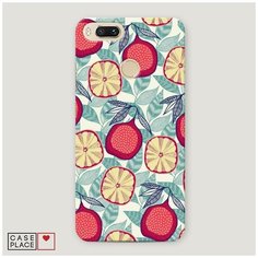 Чехол Пластиковый Xiaomi Mi 5X Постер с гранатами Case Place