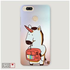 Чехол Пластиковый Xiaomi Mi 5X Единорог и телевизор Case Place