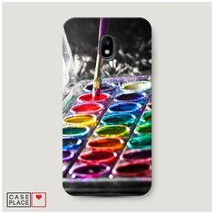 Чехол Пластиковый Samsung Galaxy J3 2017 Палитра красок Case Place