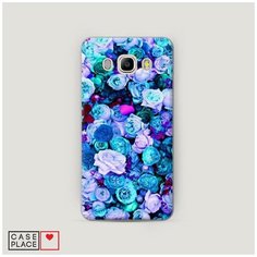 Чехол Пластиковый Samsung Galaxy J5 2016 Цветочный ковер Case Place