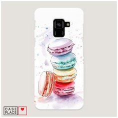 Чехол Пластиковый Samsung Galaxy A8 2018 Пирамидка макарони 2 Case Place