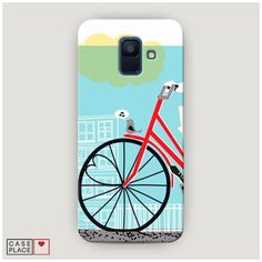 Чехол Пластиковый Samsung Galaxy A6 Хобби велосипед 9 Case Place