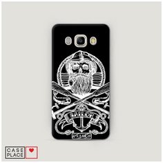 Чехол Пластиковый Samsung Galaxy J5 2016 Тату моряк Case Place