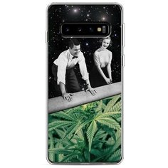 Силиконовый чехол "Ковер самокрут" на Samsung Galaxy S10 / Самсунг Галакси S10 Case Place