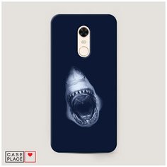 Чехол Пластиковый Xiaomi Redmi 5 Plus Пасть акулы Case Place