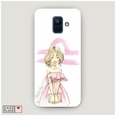 Чехол Пластиковый Samsung Galaxy A6 Весы образ Case Place