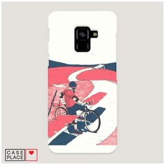 Чехол Пластиковый Samsung Galaxy A8 2018 Хобби велосипед 4 Case Place