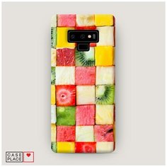 Чехол Пластиковый Samsung Galaxy Note 9 Фруктовые кубики Case Place