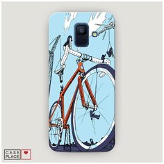 Чехол Пластиковый Samsung Galaxy A6 Хобби велосипед 10 Case Place