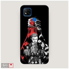 Чехол Пластиковый Xiaomi Redmi 9C Черная лампочка Case Place