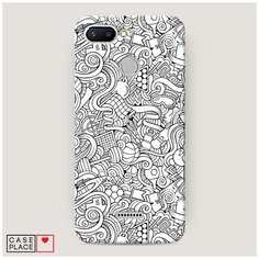 Чехол Пластиковый Xiaomi Redmi 6 Бильярдная мозаика Case Place