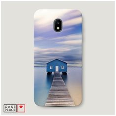 Чехол Пластиковый Samsung Galaxy J3 2017 Домик на воде Case Place