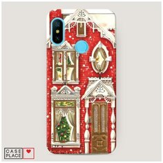 Чехол Пластиковый Xiaomi Redmi 6 Pro Пряничный домик Case Place