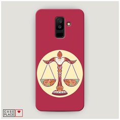 Чехол Пластиковый Samsung Galaxy A6 Plus Весы Case Place