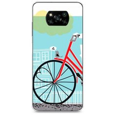 Силиконовый чехол "Хобби велосипед 9" на Xiaomi Poco X3 Pro / Сяоми Поко X3 Про Case Place