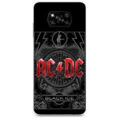 Силиконовый чехол "Альбом Black Ice" на Xiaomi Poco X3 Pro / Сяоми Поко X3 Про Case Place