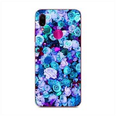 Силиконовый чехол "Цветочный ковер" на Xiaomi Redmi Note 7 / Сяоми Редми Нот 7 Case Place
