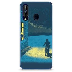 Силиконовый чехол "Хобби велосипед 5" на Samsung Galaxy A60 / Самсунг Галакси А60 Case Place