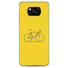 Силиконовый чехол "Хобби велосипед 1" на Xiaomi Poco X3 NFC / Сяоми Поко X3 NFC Case Place