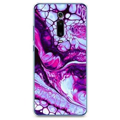 Силиконовый чехол "Розовый флюид арт" на Xiaomi Mi 9T Pro / Сяоми Ми 9Т Про Case Place