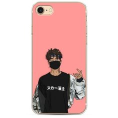 Силиконовый чехол "В маске 2" на Apple iPhone 7 / Айфон 7 Case Place