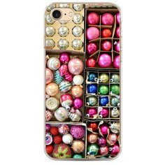 Силиконовый чехол "Елочные игрушки" на Apple iPhone 8 / Айфон 8 Case Place