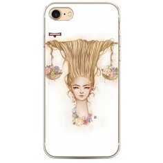 Силиконовый чехол "Весы прическа" на Apple iPhone 7 / Айфон 7 Case Place