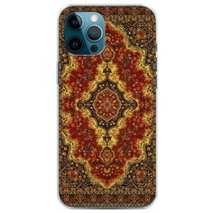 Силиконовый чехол "Ковер" на Apple iPhone 12 Pro Max / Айфон 12 Про Макс Case Place