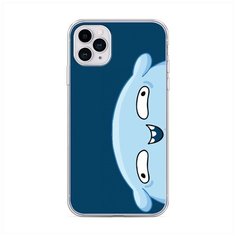 Силиконовый чехол "Подушка синий фон" на Apple iPhone 11 Pro / Айфон 11 Про Case Place