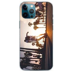 Силиконовый чехол "Хобби скейт 2" на Apple iPhone 12 Pro Max / Айфон 12 Про Макс Case Place