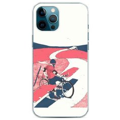 Силиконовый чехол "Хобби велосипед 4" на Apple iPhone 12 Pro Max / Айфон 12 Про Макс Case Place