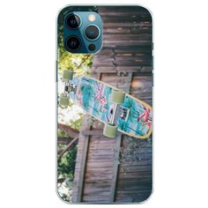 Силиконовый чехол "Хобби скейт 3" на Apple iPhone 12 Pro Max / Айфон 12 Про Макс Case Place