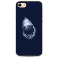 Силиконовый чехол "Пасть акулы" на Apple iPhone 8 / Айфон 8 Case Place