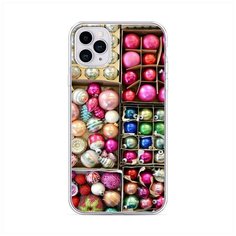 Силиконовый чехол "Елочные игрушки" на Apple iPhone 11 Pro Max / Айфон 11 Про Макс Case Place