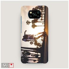 Чехол Пластиковый Xiaomi Poco X3 NFC Хобби скейт 2 Case Place