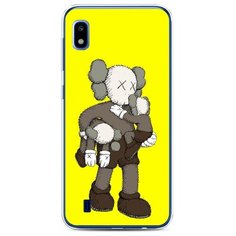 Силиконовый чехол "Кукла KAWS" на Samsung Galaxy A10 / Самсунг Галакси А10 Case Place