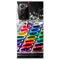 Силиконовый чехол "Палитра красок" на Samsung Galaxy Note 20 Ultra / Самсунг Галакси Ноут 20 Ультра Case Place