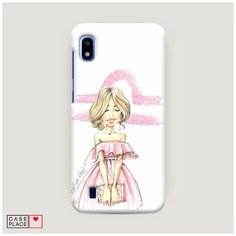 Чехол Пластиковый Samsung Galaxy A10 Весы образ Case Place
