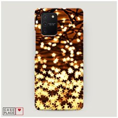 Чехол Пластиковый Samsung Galaxy S10 Lite Новогодняя гирлянда Case Place